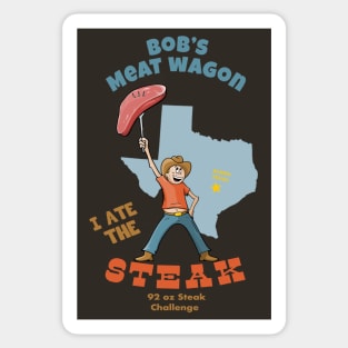 I Ate The Steak Sticker